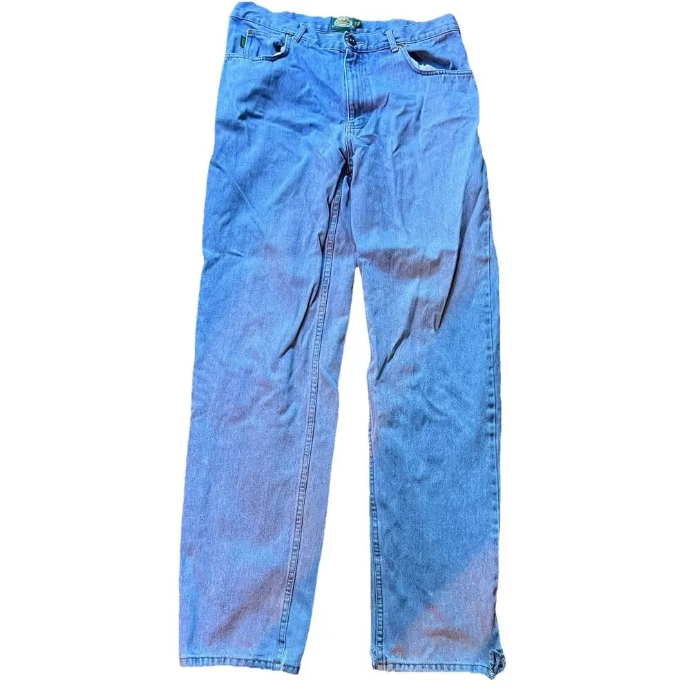 Cabela's Classic Relaxed Fit Straight Leg 5 Pocket Denim Jeans Pants Men's 36x36